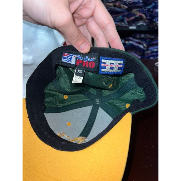 Dodge City A's Hat The Game Pro Game Tek 2 Baseball Cap Headwear XS - Picture 6 of 6